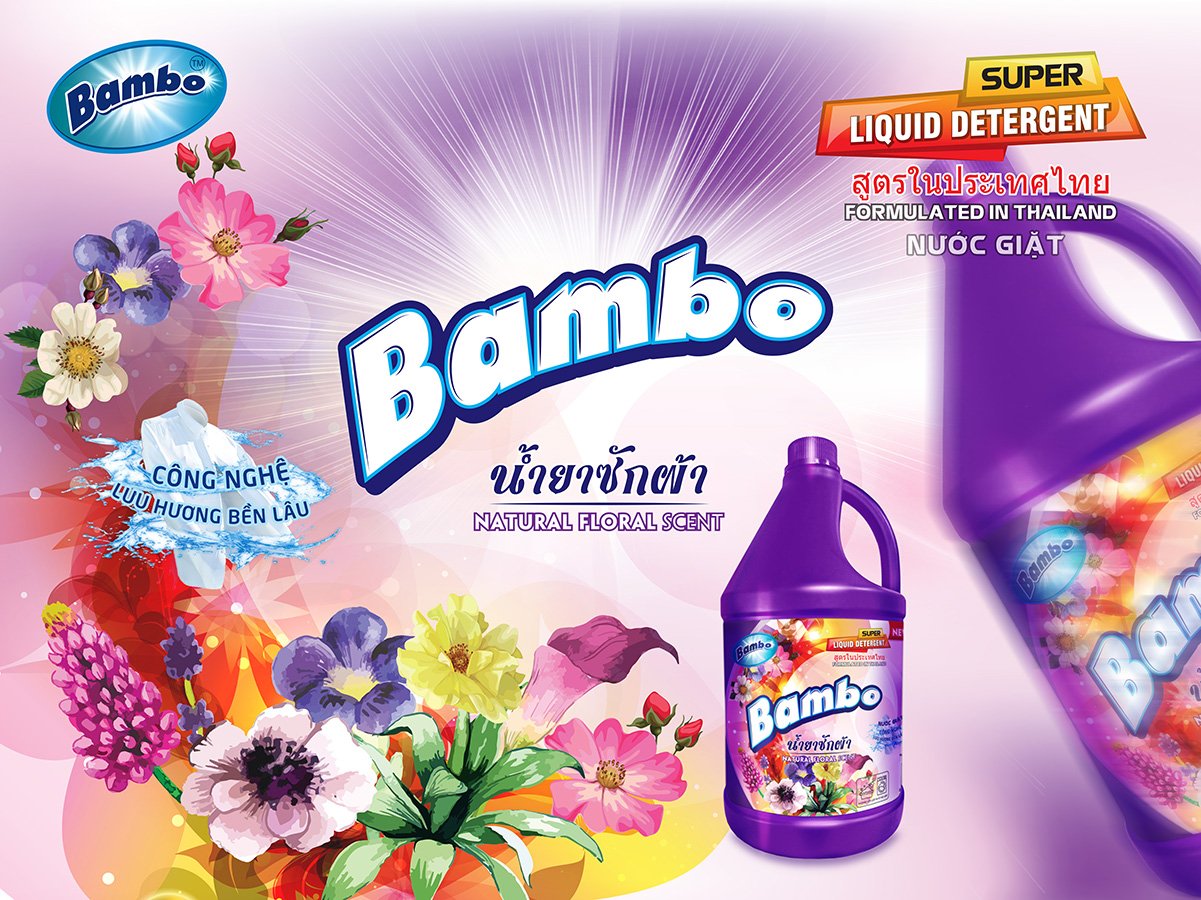 banner nuoc giat bamo violet